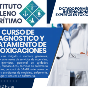 Curso de Diagnóstico y Tratamiento de Intoxicaciones.