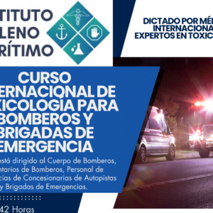 Curso Internacional de Toxicología Bomberos y Emergencias