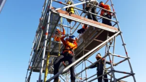 Prevención de Riesgos en el Uso de Andamios Metálicos.