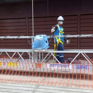 Prevención de Riesgos en el Uso de Andamios Colgantes.