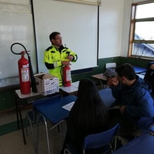 Taller sobre el uso de Extintores.